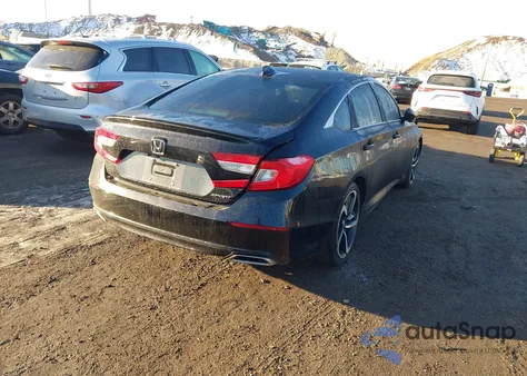 2020 Honda Accord Sport z USA, uszkodzony, nr VIN 1HGCV1F32LA123191